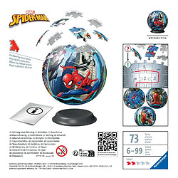 Ravensburger Puzzle 3d ball 72 p - spider-man