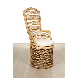 Fauteuil Romimex Naturel 55 x 105 x 55 cm