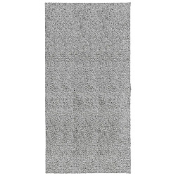 vidaXL Tapis shaggy PAMPLONA poils longs moderne gris 100x200 cm