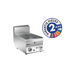 Grillade à gaz - Plaque lisse 22 dm² - Gamme 650 - 5 kW - Baron