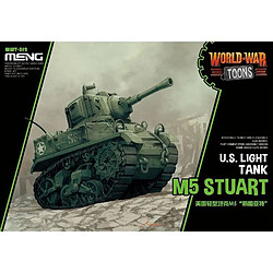 Meng Maquette Char World War Toons U.s. Light Tank M5 Stuart