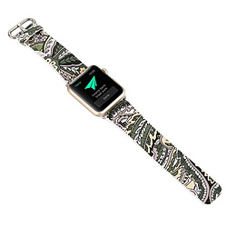 Acheter Wewoo Pour Apple Watch Series 5 & 4 44 mm / 3 & 2 & 1 42 mm Bracelet de montre à la mode floral