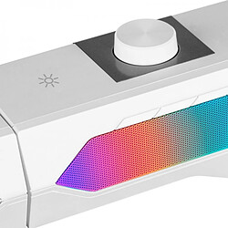 Avis Mars Gaming MSDUO RGB Mesh Sound System - Éclairage RVB - Polyvalence 2 en 1 - Bluetooth 5.0 - Puissance 15 W - Pilotes DSP Sound et REFLEX - Couleur Blanc