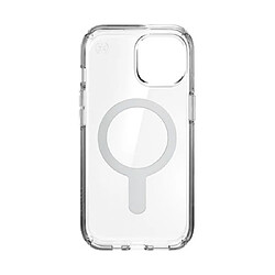 Speck Coque pour iPhone 13 / 14 / 15 MagSafe Presidio Perfect-Clear Click-lock Transparent