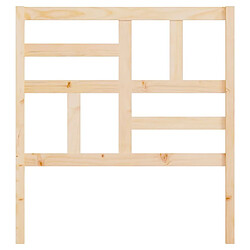 Acheter Maison Chic Tête de lit scandinave,Meuble de chambre 81x4x104 cm Bois massif de pin -MN10075