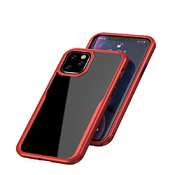 Wewoo Coque Rigide Pour iPhone 11 Pro Etui de protection en acrylique résistant aux chocs antichoc Rouge