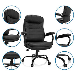 Avis Siège de bureau / fauteuil de direction RELAX XXL B PU noir hjh OFFICE