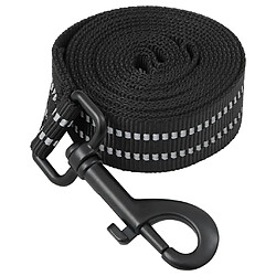 Acheter vidaXL Harnais pour chien avec laisse et collier réglables noir L