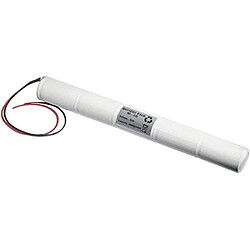 Batterie pour éclairage de secours Emmerich 6D4000S avec câble 6 V NiMH 4000 mAh