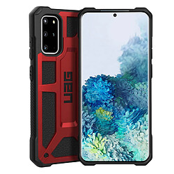 Coque Galaxy S20 Plus Protection Blindée Antichoc Série Monarch UAG rouge