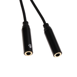 Avis 3.5mm Mâle à 2 Câble D'adaptateur Audio Femelle Pour Des Pièces D'ampli D'amplificateur De Guitare