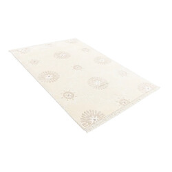 Vidal Tapis de laine 183x119 beige Darya