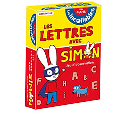 Les lettres avec Simon : jeu d'observation : maternelle, dès 4 ans