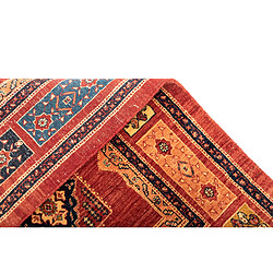 Vidal Tapis de laine 150x107 rouge Kashkuli pas cher