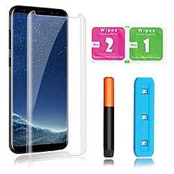 PHONECARE Verre Trempé Nano Curved UV - Samsung S8