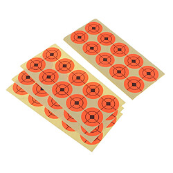 1250pcs 1.6 '' Multi-taille Splatter Shot Cible Des Autocollants, Adhésif Réactif