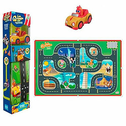 Tapis de jeu Bandai La granja de Zenon Voiture 60 x 95 cm