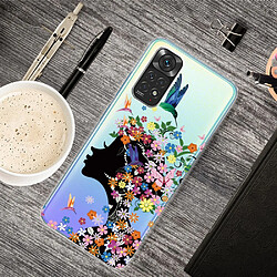 Coque en TPU antichoc fée des fleurs pour votre Xiaomi Redmi Note 11S 4G/Redmi Note 11 4G (Qualcomm)