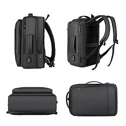 Acheter Yonis Sac À Dos Ordinateur Imperméable USB Noir