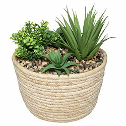 Plante Artificielle Composition 18cm Naturel & Vert