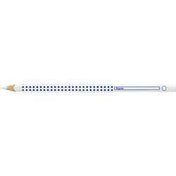 FABER-CASTELL Crayon pour cahier et tableau GRIP blanc ()