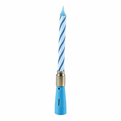 Paris Prix Bougie d'Anniversaire Musicale 12cm Bleu