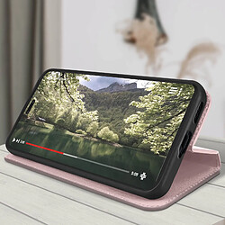 Acheter Avizar Housse pour Xiaomi 13 Lite Clapet Magnétique Porte-carte Support vidéo Rose