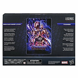 Acheter Ludendo Hasbro Marvel Legend Series - Figurines 15 cm Iron-Man Mark 85 et Thanos