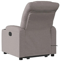 Acheter Maison Chic Fauteuil Relax pour salon, Fauteuil inclinable de massage Taupe Tissu -GKD99247