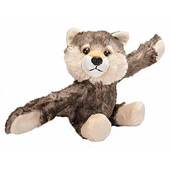 Wild Republic Huggers Wolf Peluche, Bracelet Slap, Animal en Peluche, Jouets pour Enfants (19556), 5