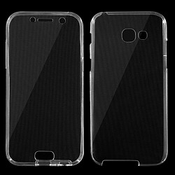 Wewoo Coque Transparent pour Samsung Galaxy A5 2017 / A520 0.75mm Double-face Ultra-mince TPU Housse de protection