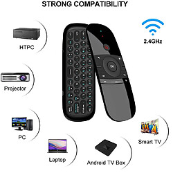 Acheter Universal TV Remote Air Mouse, clavier sans fil Fly Mouse Connection Air Remote Keyboard Mouse pour Android TV Box/PC/Smart TV/projecteur/HTPC/All-in-one PC/TV