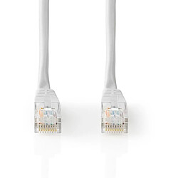 NEDIS Câble réseau CAT5 e 2m blanc