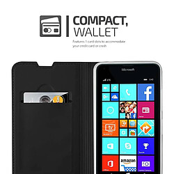 Acheter Cadorabo Coque Nokia Lumia 640 Etui en Noir