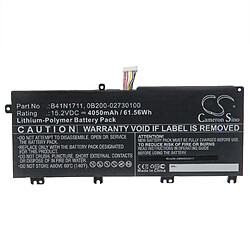 vhbw Batterie compatible avec Asus FX503VM-DM081T, FX503VM-E184T, FX503VM-E4048T ordinateur portable Notebook (4050mAh, 15,2V, Li-polymère)