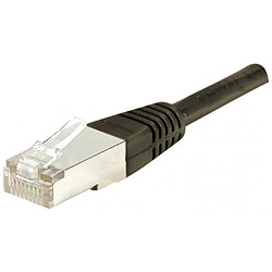 Abi Diffusion Cordon RJ45 catégorie 5e F/UTP noir - 0,7 m