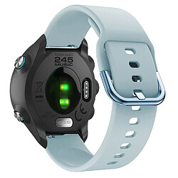 Bracelet en silicone bleu clair pour votre Garmin Forerunner 245