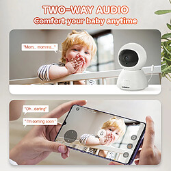 Universal Vision nocturne vidéo caméra de sécurité Tuya Wireless Baby Monitor Cloud Platform HD Face Recognition Indoor Baby Monitor