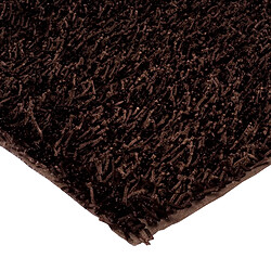 Avis Thedecofactory LUXE - Tapis à poils longs toucher soyeux chocolat 160x230