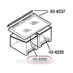 Bac a legumes de refrigerateur bosch b/s/h