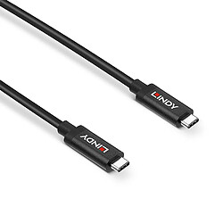 Avis Lindy 43308 câble USB 5 m USB 3.2 Gen 2 (3.1 Gen 2) USB C Noir