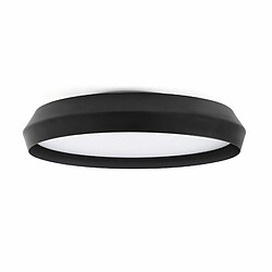 Faro Barcelona 600 Noir, Applique/Plafonnier Noir 40W 2700K