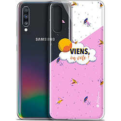 Caseink Coque Pour Samsung Galaxy A70 (6.7 ) [Gel HD Collection Petits Grains ? Design VIENS, On Vole ! - Souple - Ultra Fin - Imprimé en France]