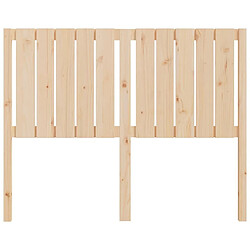 Acheter Maison Chic Tête de lit scandinave pour lit adulte,Meuble de chambre 125,5x4x100 cm Bois massif de pin -MN46148