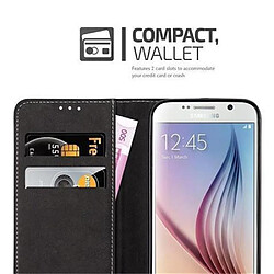 Acheter Cadorabo Coque Samsung Galaxy S6 Etui en Noir