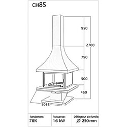 Avis Focgrup Cheminée SYLVA 16kW CH86 PCI