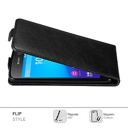 Cadorabo Coque Sony Xperia M5 Etui en Noir