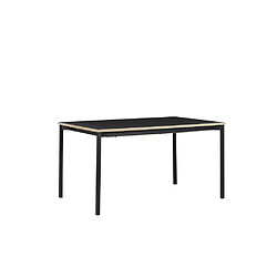 Beliani Table de salle à manger extensible noire 140 / 190 x 90 cm AVIS pas cher