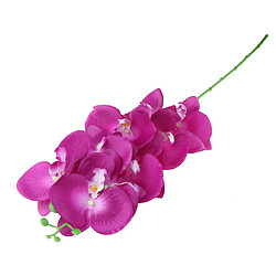 Phaleanopsis artificielle 9 tête décorative orchidée fleur Bonsai violet