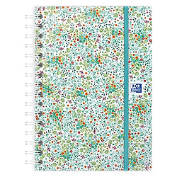 Agenda Oxford Flower - Année 2022 - 15 x 21 cm - Vert